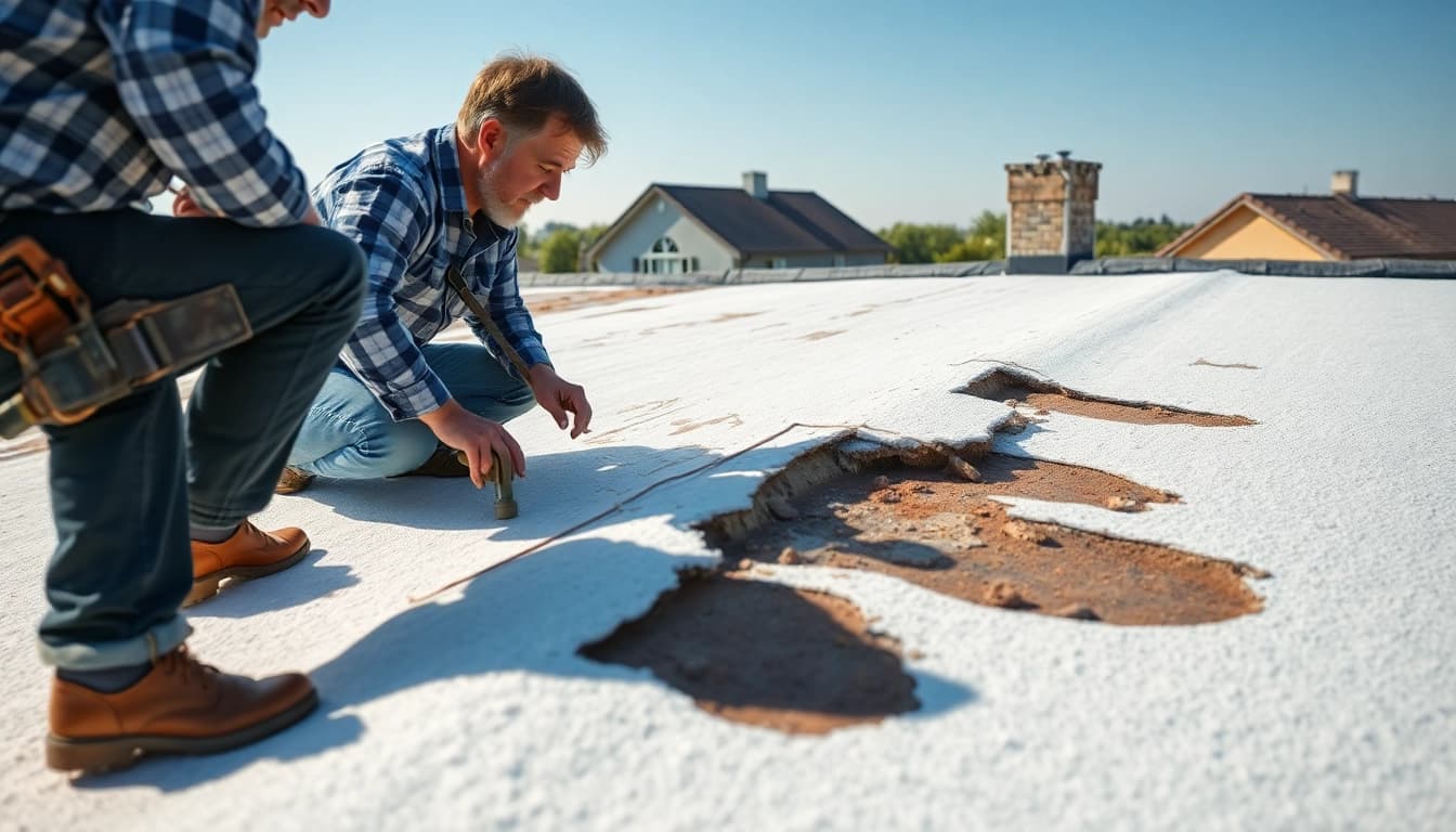 Identify spray foam roof problems to ensure effective repairs and maintenance.