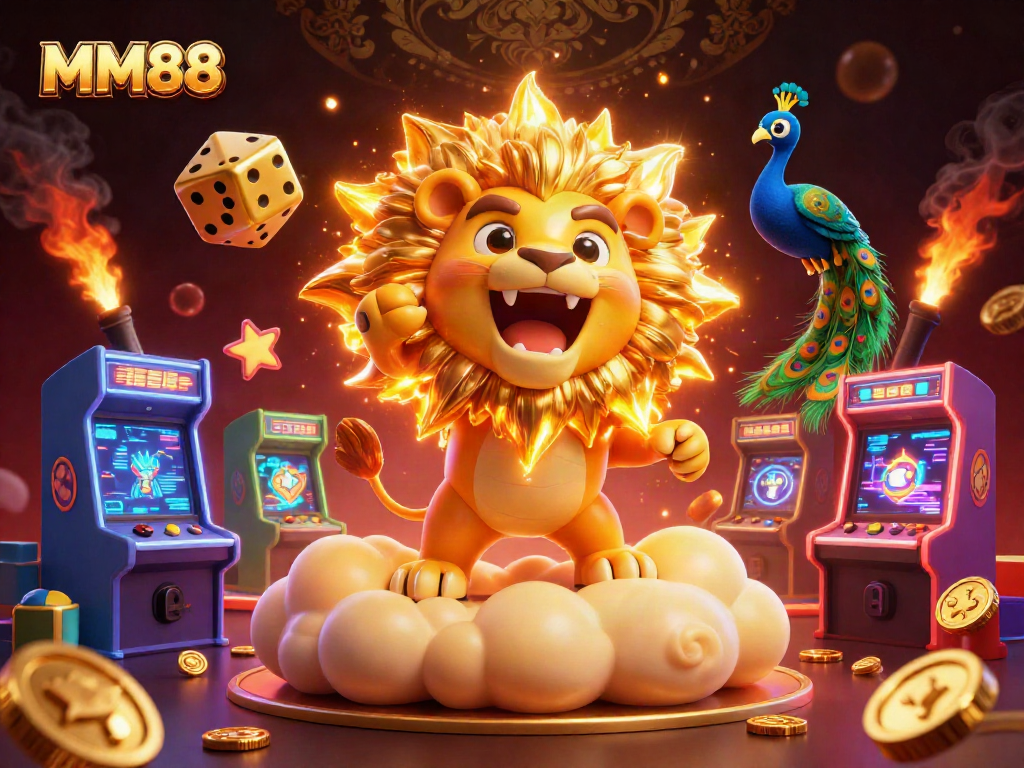 Engage with the thrilling MM88 casino experience featuring vibrant games and colorful elements.