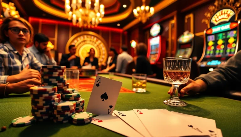 Experience the thrill of a high-stakes poker game at a Nhà cái uy tín, where excitement and luxury unite.