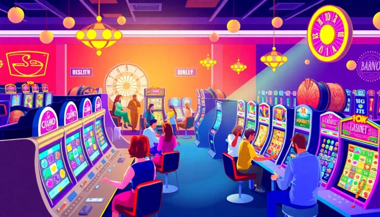 Engage with Cazinouri online germania bonus fără depunere through vibrant gaming visuals capturing excitement and fun.