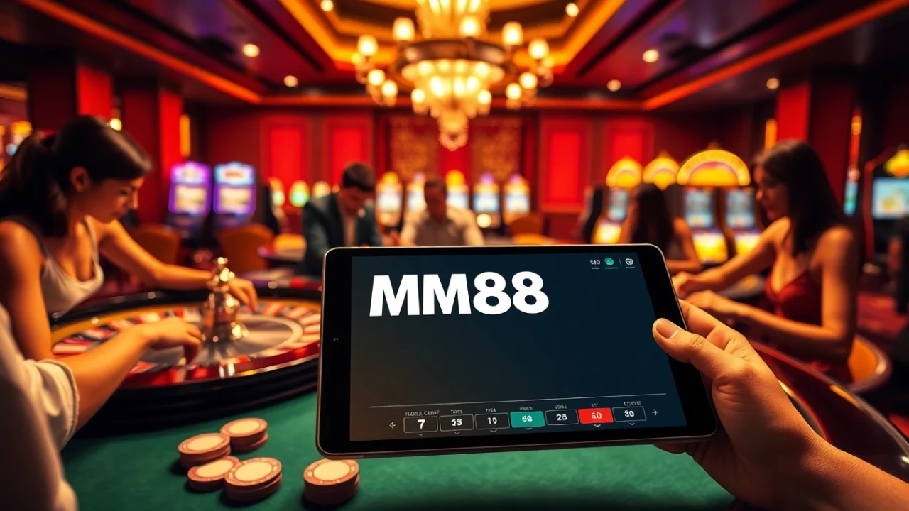 Experience online gaming thrills at https://mm88.forex/ with stunning casino visuals and engaging gameplay.