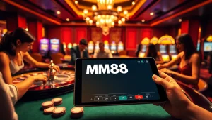 Experience online gaming thrills at https://mm88.forex/ with stunning casino visuals and engaging gameplay.