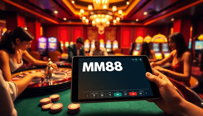 Experience online gaming thrills at https://mm88.forex/ with stunning casino visuals and engaging gameplay.