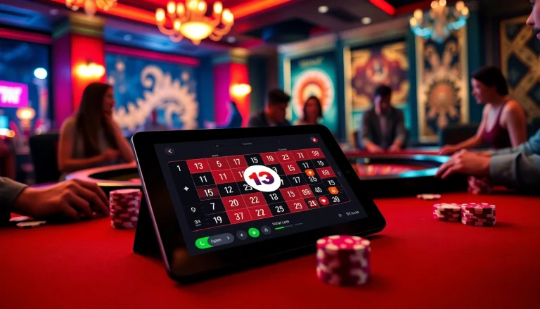 Experience the excitement of gambling at 13 win.com with vibrant casino tables and engaging gameplay.