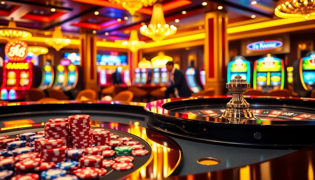 Experience the excitement of go 88 at a luxurious casino table.