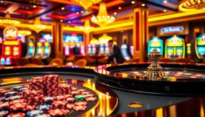 Experience the excitement of go 88 at a luxurious casino table.