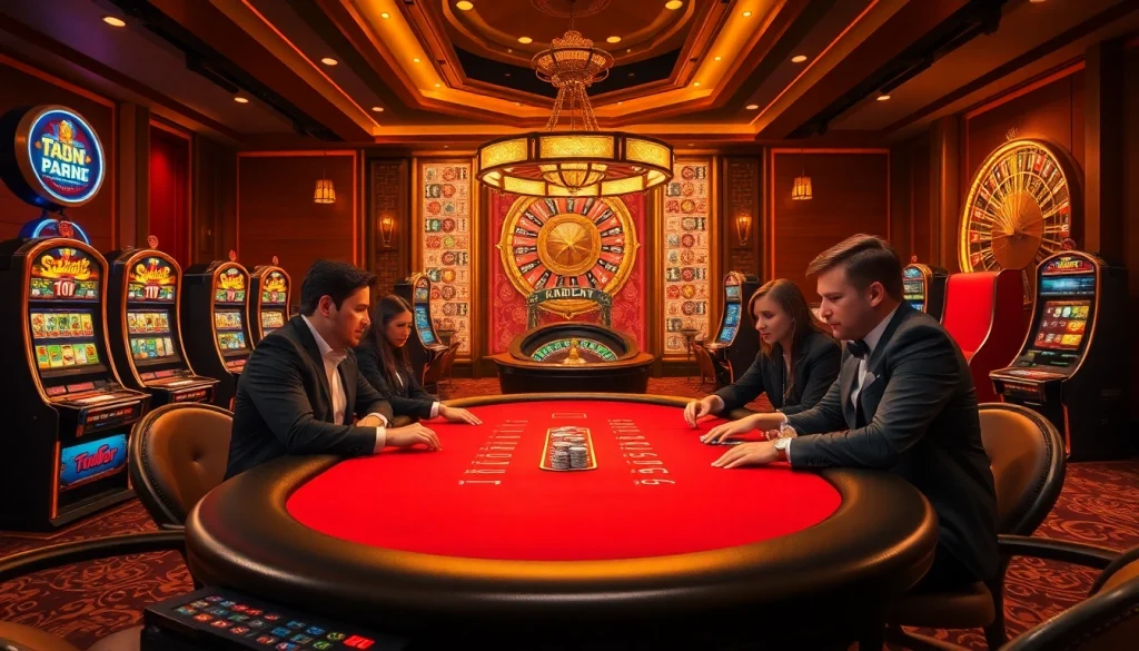 Experience the thrill of gaming at fun798 with an upscale casino filled with action and luxury.