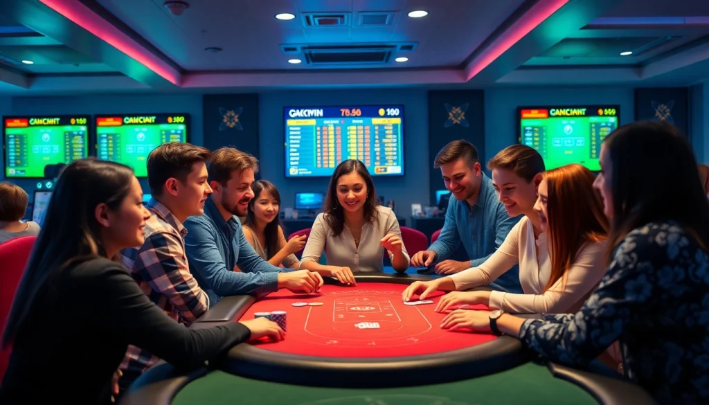 Experience the vibrant online gambling atmosphere at okvipwin.live with live dealer games.