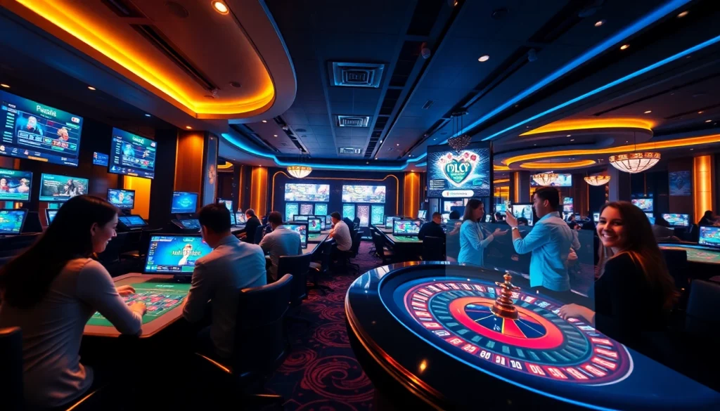 Experience the thrill of online gaming at luckywin.name with engaging casino visuals.