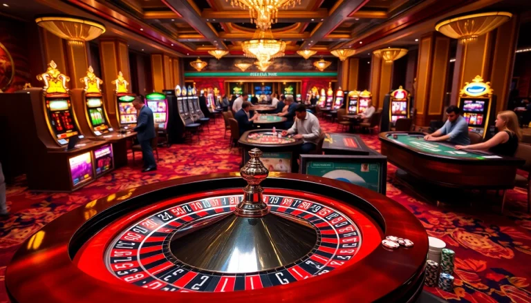 Experience the thrill of betting at https://debet23.com/ in a luxurious casino ambiance.