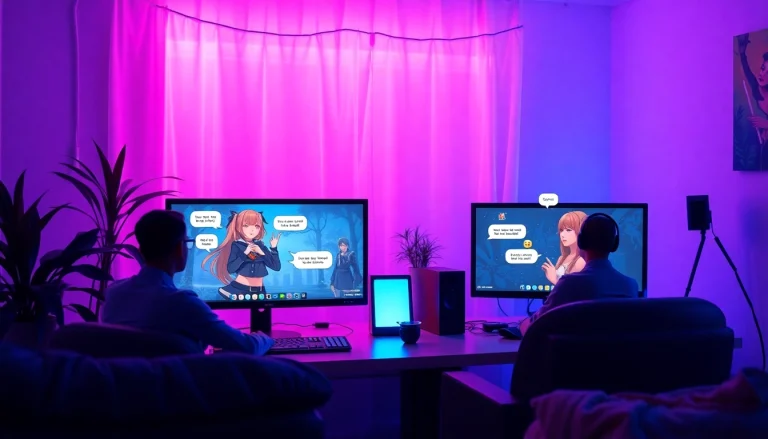 NSFW roleplay immersive digital environment with characters and interactive elements.