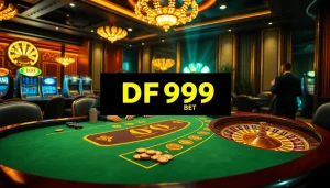 Engaging players at the DF999 bet table showcase the excitement of high-stakes gambling.