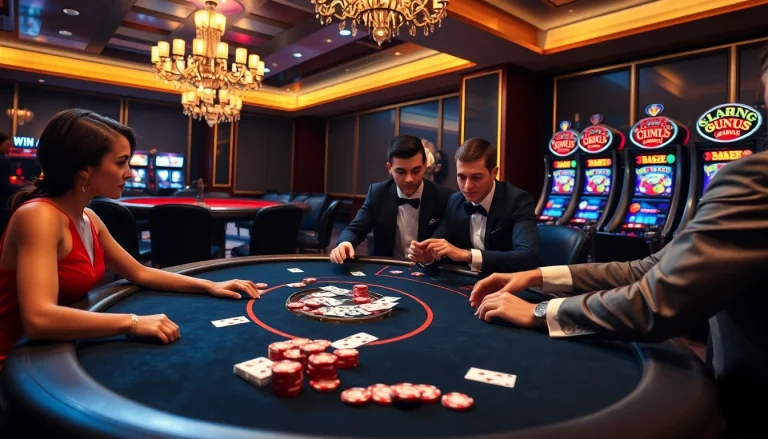 Experience the thrill of iwinclub with high-stakes poker and vibrant casino elements.