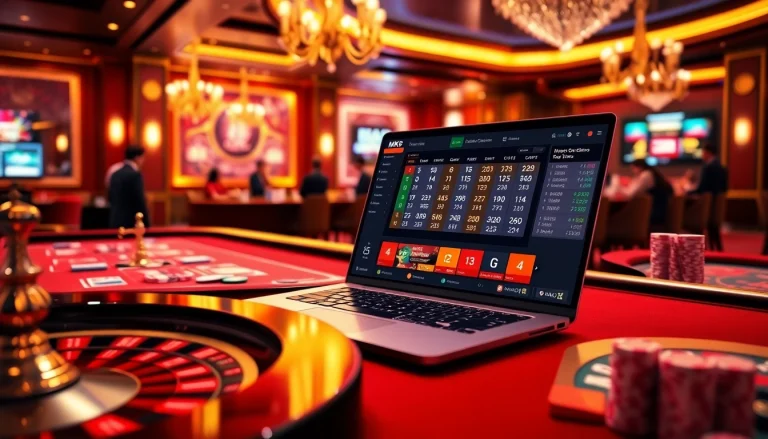 Experience the thrill of MK8 online betting with vibrant casino elements and engaging gameplay.