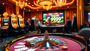 Experience the thrill of gambling at trang chủ PS99 with vibrant casino tables and games.