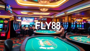 Engage in thrilling games at FLY88 Đăng kí, featuring a vibrant casino floor and exciting promotions.