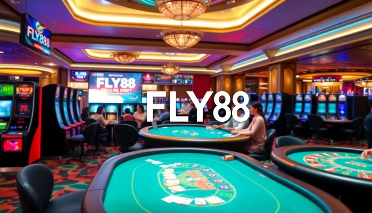 Engage in thrilling games at FLY88 Đăng kí, featuring a vibrant casino floor and exciting promotions.
