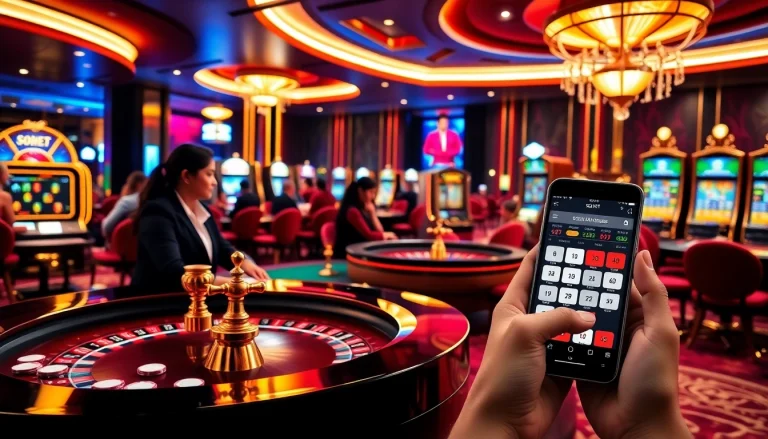 SOIBET offers thrilling casino experiences with vibrant tables, poker chips, and state-of-the-art gaming interfaces.