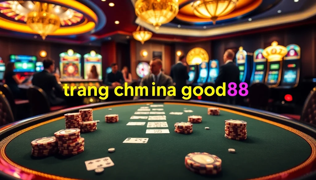 Experience the thrill of winning on trang chủ good88 with exciting casino games and online betting.
