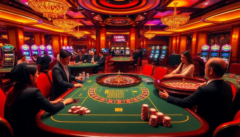 Experience the excitement at nohu90vv.com with a lively online casino scene featuring dazzling tables and professional dealers.