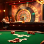 Players enjoy a thrilling poker game experience at https://5mbcr.com/, filled with chips and cards.