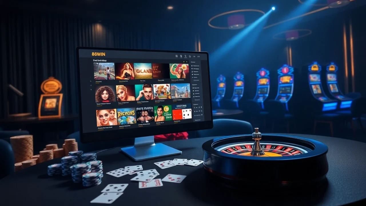 Experience thrilling gameplay at 68WIN with captivating casino tables and vibrant betting interfaces.