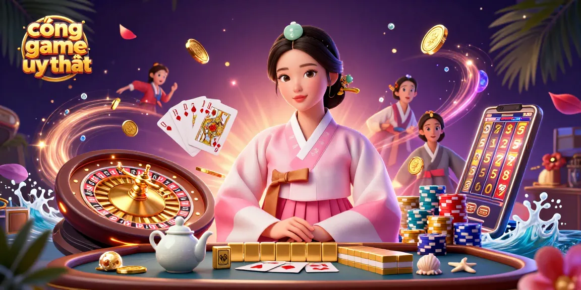 Experience the excitement of cổng game uy tín filled with cascading treasures and vibrant casino elements.