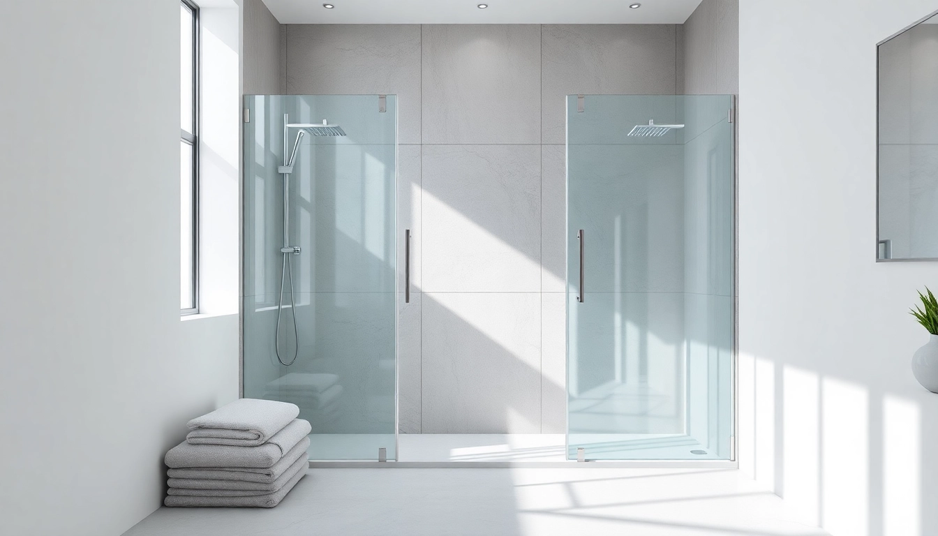 Enhance your wet room shower experience with sleek design and elegant glass screens.